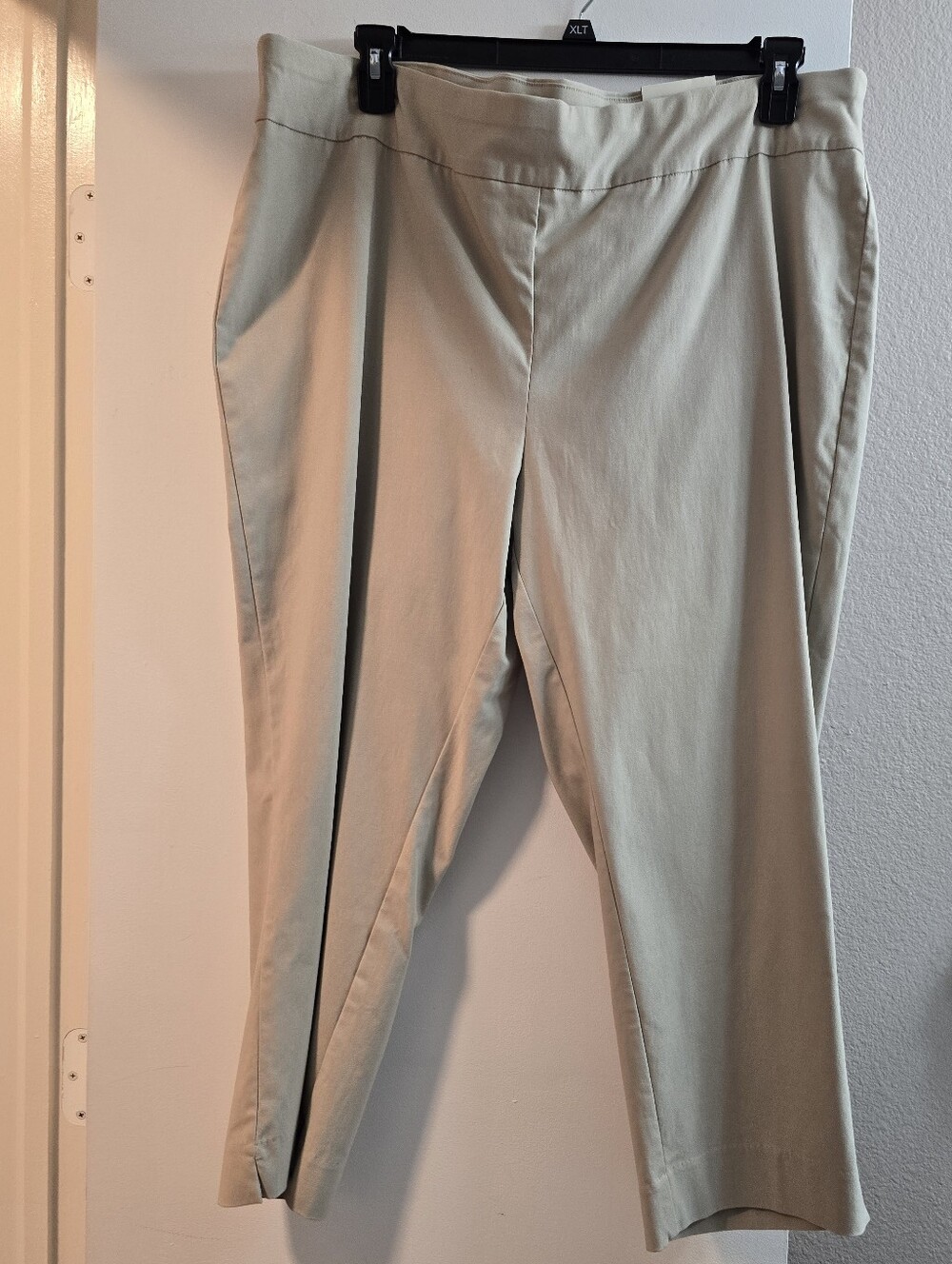 35 Chico's So Slimming Ankle Pants in Light Beige